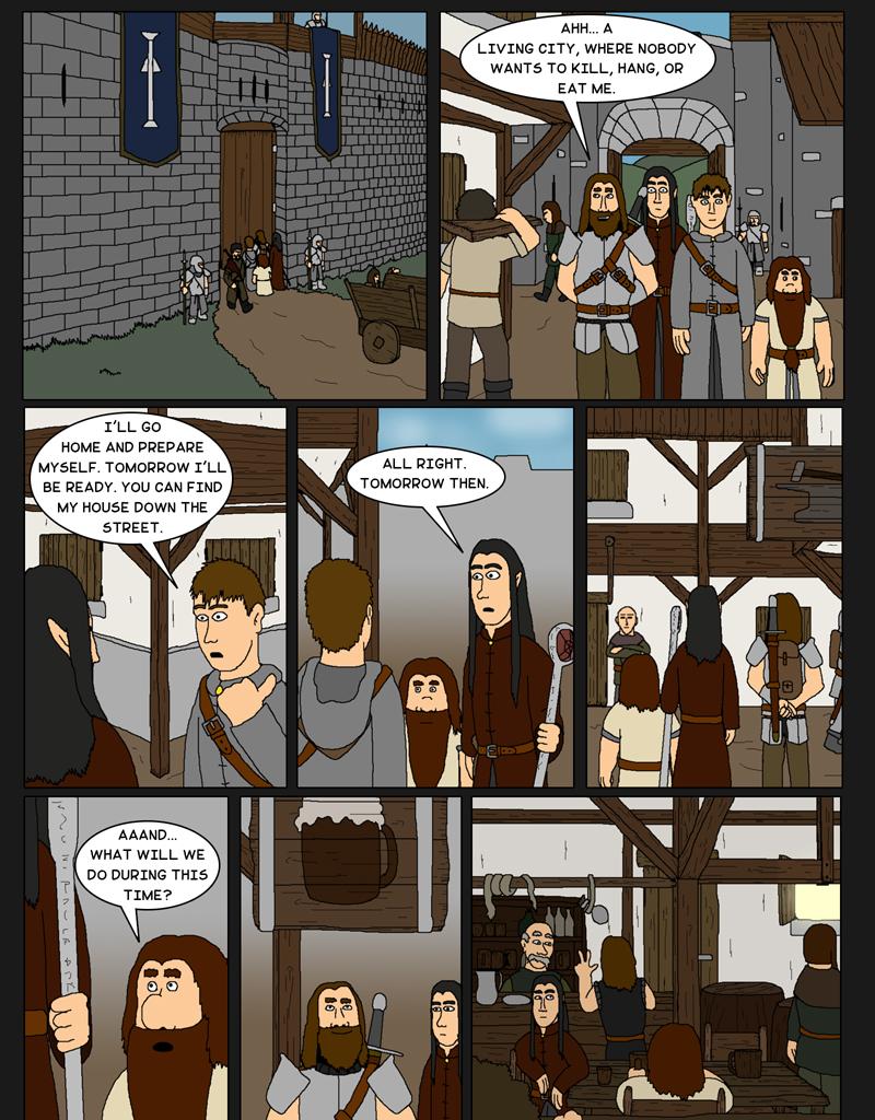 Tales From Somewhere - The Legend - Episode 94, Page 1: A living city